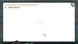 Halogen Compounds - Nomenclature Of Halogen Compounds (Session 1) Halogen Compounds - Nomenclature Of Halogen Compounds (Session 1)
