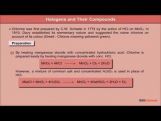 Class 12 Chemistry - Halogens And Their Compounds Video by MBD Publishers Class 12 Chemistry - Halogens And Their Compounds Video by MBD Publishers