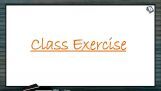 Human Evolution - Class Exercise (Session 1) Human Evolution - Class Exercise (Session 1)
