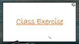 Human Health And Diseases - Class Exercise (Session 2) Human Health And Diseases - Class Exercise (Session 2)