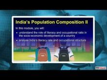 Class 9 Geography - Indias Population Composition-II Video by MBD Publishers