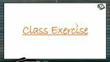 Ionic Equilibrium - Class Exercise (Session 2) Ionic Equilibrium - Class Exercise (Session 2)