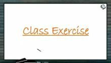 Kinematics - Class Exercise-I (Session 10 11 & 12)