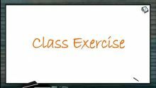 Kinematics - Class Exercise-I (Session 6)
