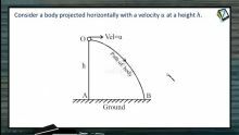 Kinematics - Horizontal Projectile And Time Of Ascent (Session 16 & 17)