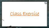 Molecular Basis of Inheritance - Class Exercise (Session 1) Molecular Basis of Inheritance - Class Exercise (Session 1)