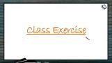 Neural Control And Coordination - Class Exercise (Session 6) Neural Control And Coordination - Class Exercise (Session 6)