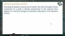 Newtons Law of Motion - Newtons Second Law Of Motion (Session 1)