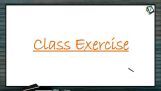 Organic Compounds Containing Nitrogen - Class Exercise (Session 1) Organic Compounds Containing Nitrogen - Class Exercise (Session 1)