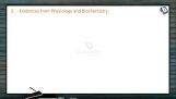 Origin And Evolution Of Life - Evidences From Physiology And Biochemistry (Session 6) Origin And Evolution Of Life - Evidences From Physiology And Biochemistry (Session 6)