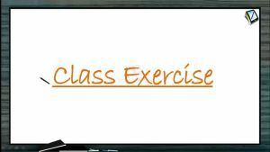 P Block Elements - Class Exercise (Session 13)