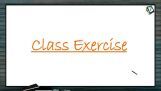 P Block Elements - Class Exercise (Session 18) P Block Elements - Class Exercise (Session 18)