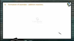 P Block Elements - Formation Of Ozonides - Addition Reaction (Session 14)