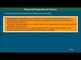 Class 12 Chemistry - Physical Properties Of Amines Video by MBD Publishers Class 12 Chemistry - Physical Properties Of Amines Video by MBD Publishers