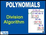 Class 10 Mathematics - Polynomials - Division Algorithm Video by Lets Tute Class 10 Mathematics - Polynomials - Division Algorithm Video by Lets Tute