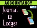 Class 11 Accountancy - Posting From Journal To Ledger Video by Let's Tute