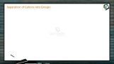 Practical Chemistry - Separation Of Cation Into Groups (Session 6 & 7) Practical Chemistry - Separation Of Cation Into Groups (Session 6 & 7)