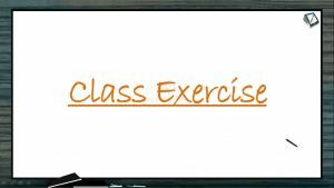 Principles of Inheritance And Variation - Class Exercise (Session 5)