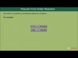 Class 12 Chemistry - Pseudo First Order Reaction Video by MBD Publishers Class 12 Chemistry - Pseudo First Order Reaction Video by MBD Publishers