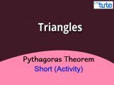 Class 10 Mathematics - Pythagoras Theorem Explained Activity Video by Lets Tute Class 10 Mathematics - Pythagoras Theorem Explained Activity Video by Lets Tute