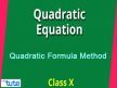 Class 10 Mathematics - Quadratic Formula Method Video by Lets Tute