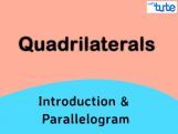 Class IX Maths - Quadrilaterals - Introduction And Parallelogram Video By Lets Tute Class IX Maths - Quadrilaterals - Introduction And Parallelogram Video By Lets Tute