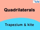 Class IX Maths - Quadrilaterals - Trapezium And Kite Video By Lets Tute Class IX Maths - Quadrilaterals - Trapezium And Kite Video By Lets Tute
