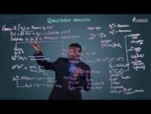 Qualitative Analysis - Basic Radicals-II - III & IV Video By Plancess