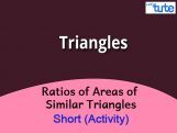 Class 10 Mathematics - Ratios Of Areas Of Similar Triangles Video by Lets Tute Class 10 Mathematics - Ratios Of Areas Of Similar Triangles Video by Lets Tute