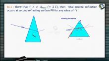 Ray Optics - Examples (Session 11, 12 & 13)