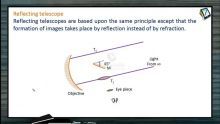 Ray Optics - Reflecting Telescope (Session 19 & 20)