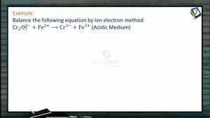 Redox Reactions - Examples (Session 5)