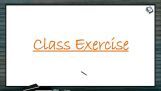 Reproduction In Organisms - Class Exercise (Session 1) Reproduction In Organisms - Class Exercise (Session 1)