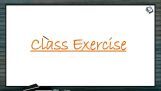 Reproduction In Organisms - Class Exercise (Session 5) Reproduction In Organisms - Class Exercise (Session 5)