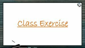 Respiration - Class Exercise (Session 3)