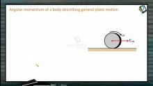 Rotational Motion - Angular Momentum Of A Body Describing General Plane Motion (Session 7)
