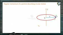 Rotational Motion - Angular Momentum Of A Particle Describing Circular Motion (Session 7)