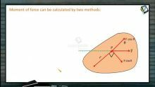 Rotational Motion - Calculation Of Moment Of Force (Session 6)