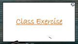 Sexual Reproduction in Flowering Plants - Class Exercise (Session 2) Sexual Reproduction in Flowering Plants - Class Exercise (Session 2)