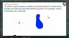 Simple Harmonic Motion - Oscillatory Motion And Damped Oscillations (Session 1)