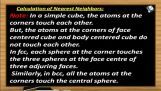 Solid States - Calculation Of Nearest Neighbours (Session 3) Solid States - Calculation Of Nearest Neighbours (Session 3)
