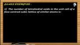 Solid States - Class Exercise 2 (Session 3) Solid States - Class Exercise 2 (Session 3)
