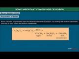 Class 11 Chemistry - Some Important Compounds Of Boron Video by MBD Publishers Class 11 Chemistry - Some Important Compounds Of Boron Video by MBD Publishers