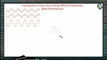 Sound Waves - Superposition Of Waves (Session 8)