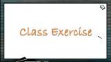Strategies For Enhancement in Food Production - Class Exercise (Session 2) Strategies For Enhancement in Food Production - Class Exercise (Session 2)