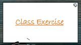 Structural Organisation in Animals - Class Exercise (Session 2) Structural Organisation in Animals - Class Exercise (Session 2)