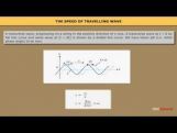 Class 11 Physics - The Speed Of Travelling Wave Video by MBD Publishers Class 11 Physics - The Speed Of Travelling Wave Video by MBD Publishers