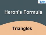 Class IX Maths - Triangles - Herons Formula Video By Lets Tute Class IX Maths - Triangles - Herons Formula Video By Lets Tute