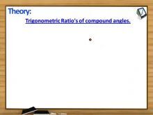 Trigonometric Ratios And Transformations - Theorem 2 (Session 7)
