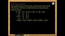 Vectors - Scalar Triple Product (Session 5 & 6)